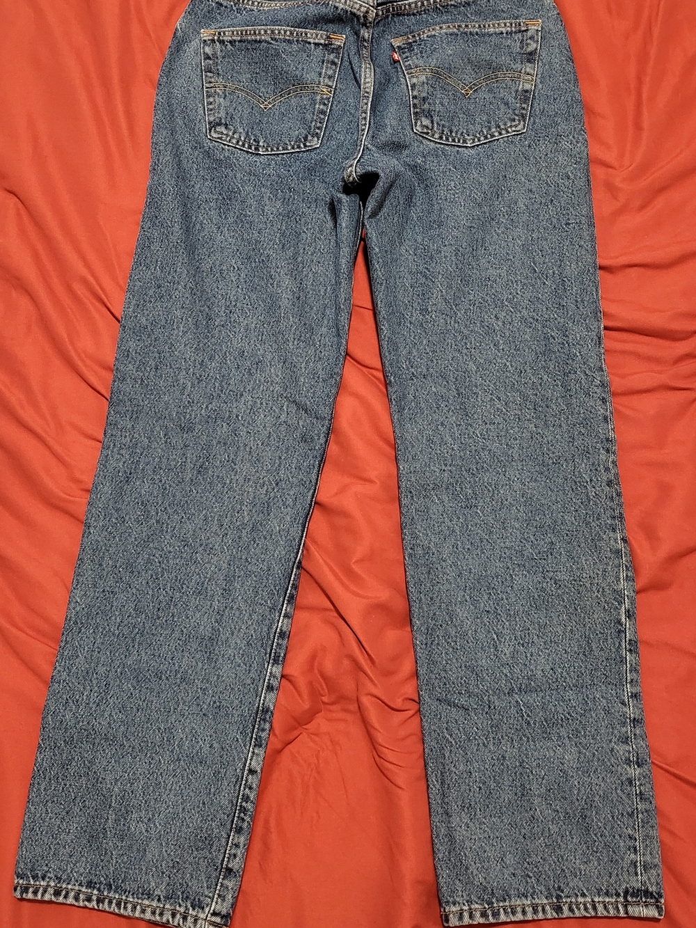 Levi's Women's Blue Straight-Leg Jeans